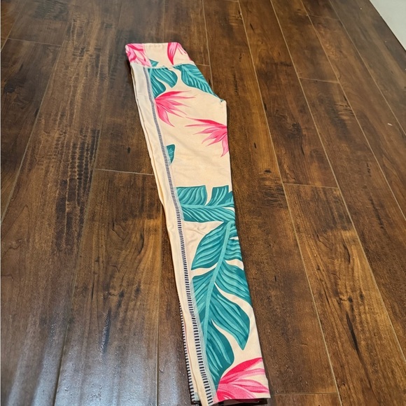 Hurley floral leggings XS, UPF 50 - Picture 3 of 6